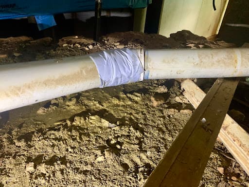 Scooper Plumbing Drainage Gasfitting — Customer photo